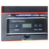 digital protractor in case digital protractor in case