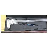 Fowler dial caliper in case, 12"