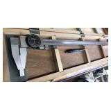 Fowler dial caliper in case, 24" Fowler dial caliper in case, 24"