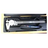 AeroSpace dial caliper in case, 8" AeroSpace dial caliper in case, 8"