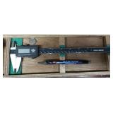 Kanon EMS-8 digital caliper in case, 8"/200mm