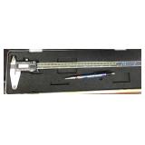 QCS Gage Co digital caliper in case, 12"/30cm QCS Gage Co digital caliper in case, 12"/30cm
