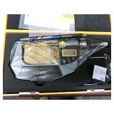Asimeto IP65 digital outside micrometer in case, Asimeto IP65 digital outside micrometer in case,