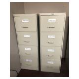 7pc filing cabinets, desk, computer desk,