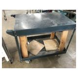 rolling cart, 24"x36" top