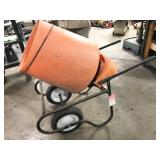 Kushlan 350 Series concrete mixer, works Kushlan 350 Series concrete mixer, works