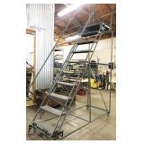 safety ladder, 10 steps, 8 safety ladder, 10 steps, 8