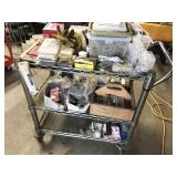 cart and contents: fasteners cart and contents: fasteners