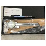 dial caliper in case, 6" dial caliper in case, 6"