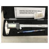 digital caliper in case, 6"/150mm