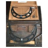 micrometers and components: Starrett 12"-16", micrometers and components: Starrett 12"-16",