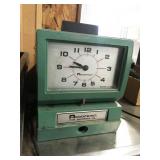 Agroprint time clock, collasible plastic crates,