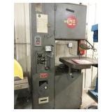 Grob 4V-18 vertical metal cutting band saw, not