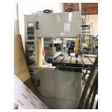 vertical metal cutting band saw, not tested - vertical metal cutting band saw, not tested -