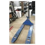 blue pallet jacks, 5500lbs capacity