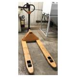 orange pallet jacks, 5500lbs capacity