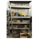 shelf and contents: parts shelf and contents: parts