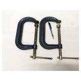 pair c-clamps pair c-clamps
