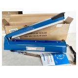 15.75" impulse sealer, open box, works - Amazon