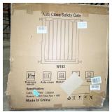 safety gate, 29.5"high, fits 54.33-57.09", white,