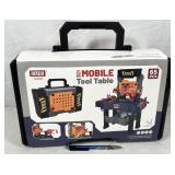 Bowa 2-in-1 toy mobile tool table, appears to be