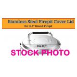 stainless steel firepit cover lid for 19.5" Solo