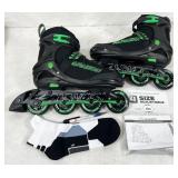 Papaison adult inline roller skates, adjustable