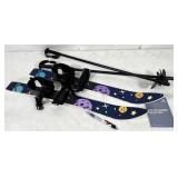 Odoland kids beginner snow skis, for ages 2-5,