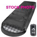 Mereza sleeping bag, rated 20-32F, approx 90"