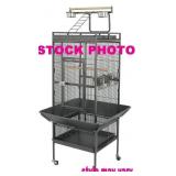 NO SHIPPING: bird cage, open box, not inventoried