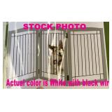 NO SHIPPING: pair freestanding pet gates, each