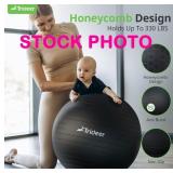 Trideer exercise ball, size L (23-26"), open box