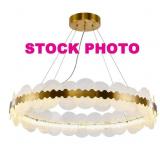 Xiyee led chandelier, 24" diameter, open box, all