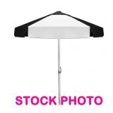 NO SHIPPING: black/white vented bistro patio