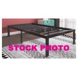 NO SHIPPING: SleepMax twin XL 16" metal bed