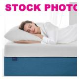 NO SHIPPING: Molblly twin memory foam mattress,