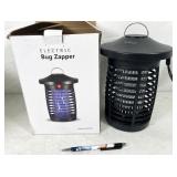 bug zapper, m#HU-001, open box, powers up -