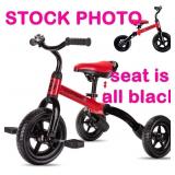 LM83 tricycle, seat is solid black, no box but