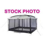 Wenzel magnet screenhouse with carry bag, open