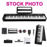 Cossain folding piano, m#BX18-61, plays, open box