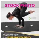 NO SHIPPING: Cambivo yoga mat with carry bag,