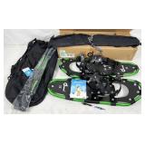 Odoland snowshoes with trekking poles & leg