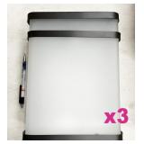 3pc NEW Progress Lighting outdoor wall mount