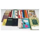 sheet music and hymnals