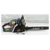 NO SHIPPING: Senix 4QL 18" gas powered chainsaw,