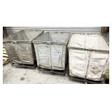 NO SHIPPING: 3pc rolling carts: 1pc 37"x27"x31"h