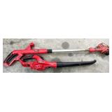 NO SHIPPING: 2pc cordless Hyper Tough yard tools: