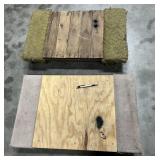 NO SHIPPING: pair of 4-wheeled dollies