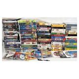 assorted video lot: vhs, dvd, games, Disney