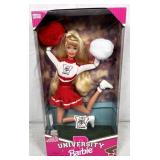 1996 Wisconsin University Cheerleader Barbie, NIB